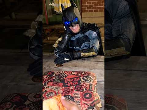 When you get a Pizza in Gotham!  #batman #shorts  w/ @DarrylMayes