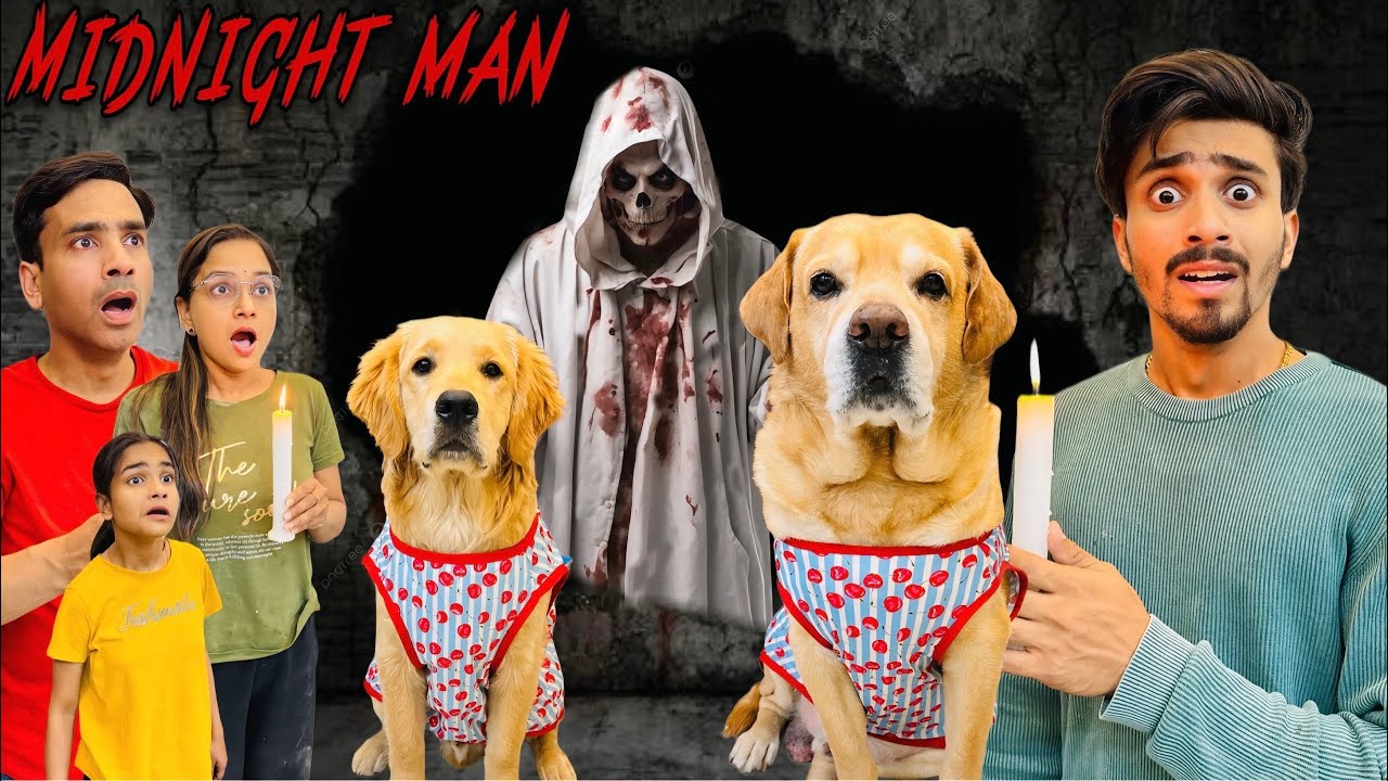Midnight Man Horror Challenge | Leo & Reo in Danger π±