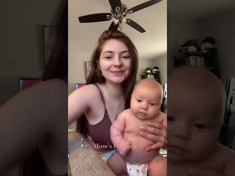 Cute Mom Baby Breastfeed | New Baby Vlog #baby #breastfeeding #cute #feeding #newborn