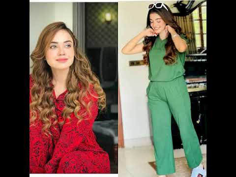 kanwal khan and laiba khan latest tiktok video 😍🥰