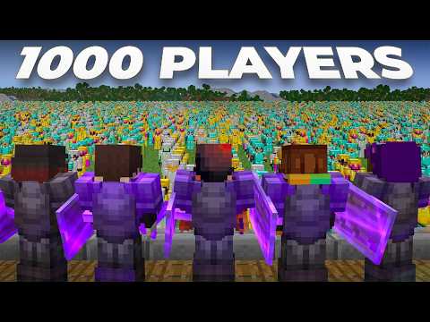10 Pros vs 1000 Players