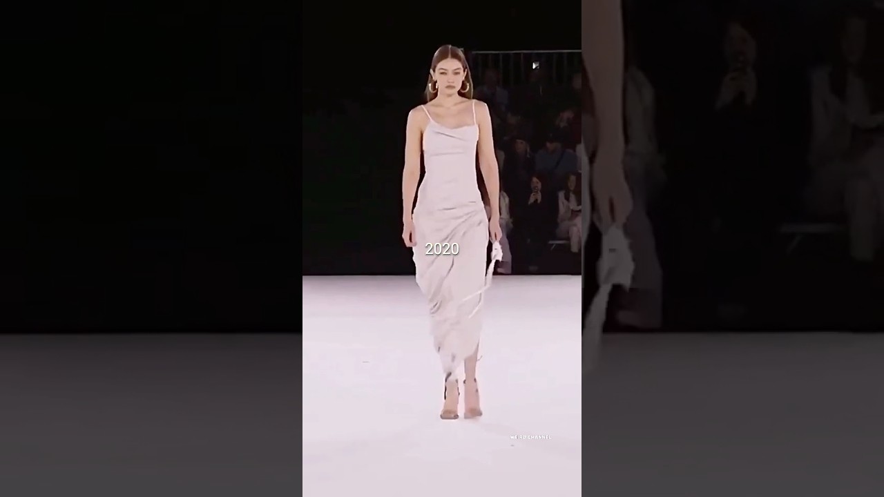 Gigi Hadid's iconic hair flip 2020 VS 2023 👑