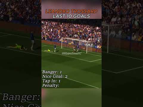 ✨️Leandro Trossard last 10 Goals✨️