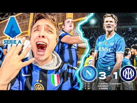 Napoli vs Inter 🔥| FURTO CLAMOROSO AL MARADONA 😱 | Serie A vlog