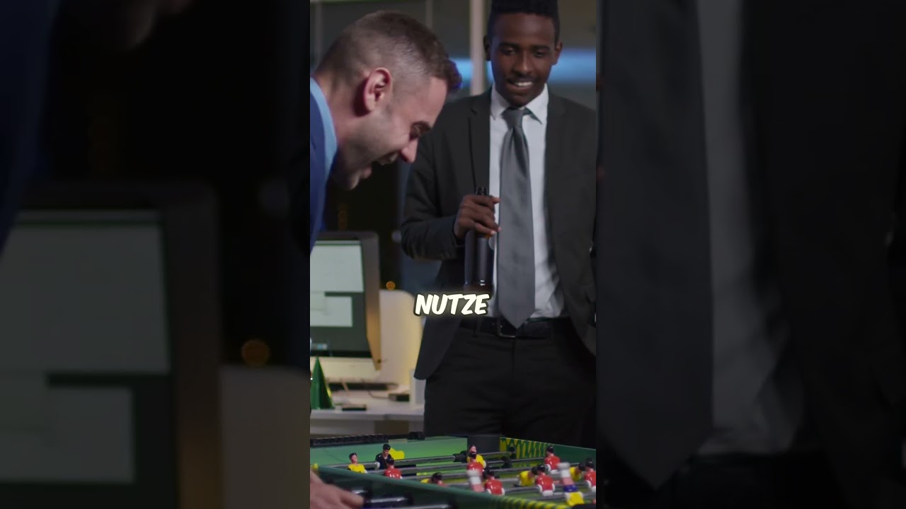 Tischkicker im Büro: Für mehr Agilität? 🧩