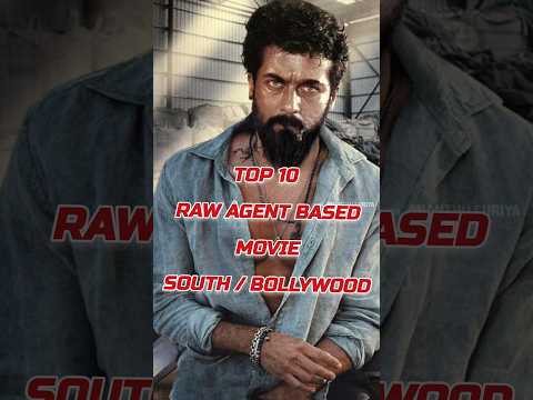 Top 10 Raw / Agent Based Movie's In South & Bollywood 🤑🤙 #shorts #spymovies #shortsvideo