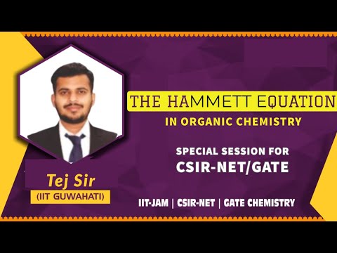 The Hammett Equation in Organic Chemistry for CSIR-NET,GATE Chemistry by MadChem Classes