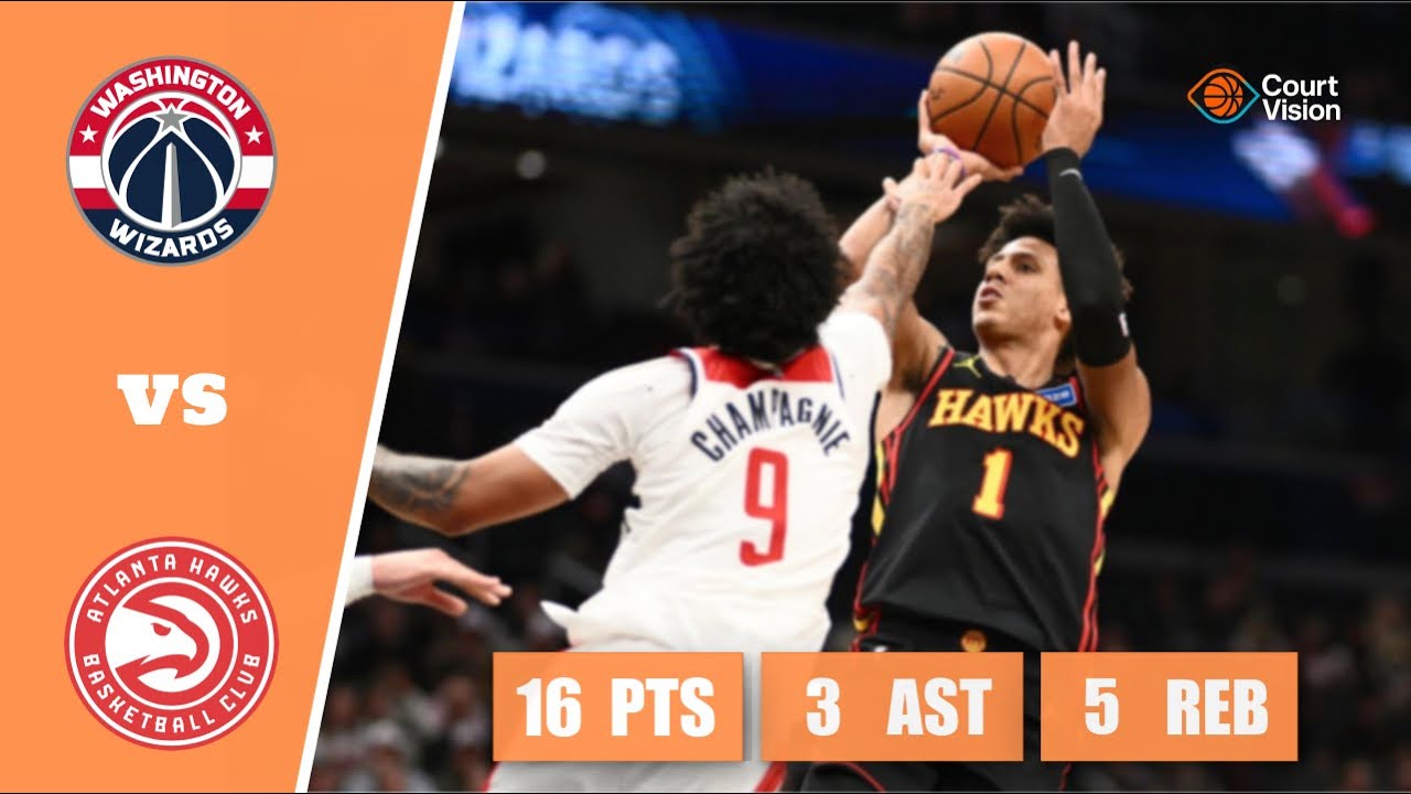 Justin Champagnie - 16 Points, 3 Blocks, 3 Assists vs Hawks - 2025-26 Regular Season