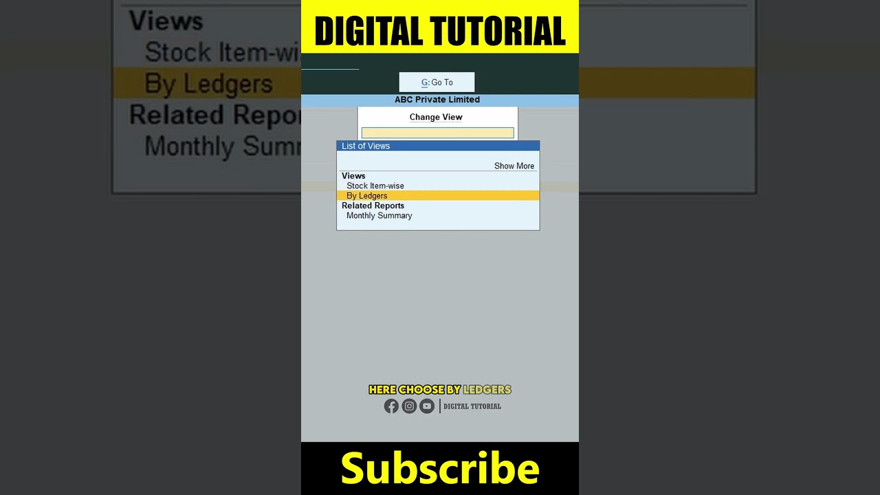 View Item & Party Wise Sales Report in Tally Prime 📊