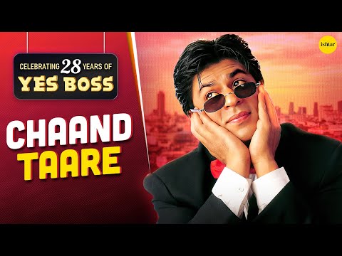 Chaand Tare - HD VIDEO | Shah Rukh Khan & Juhi Chawla | Yes Boss | 90's Songs