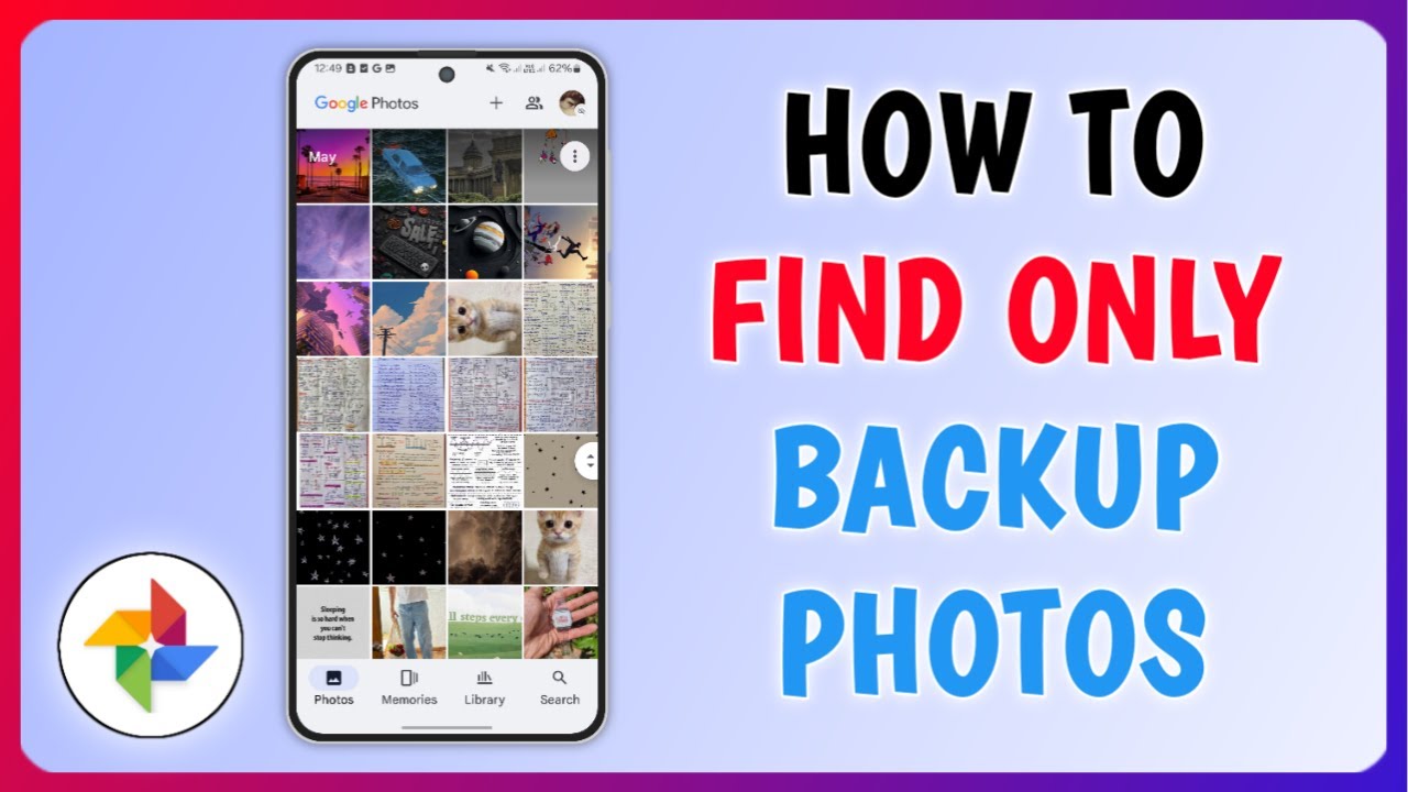 View Only Backup Photos in Google Photos 📸
