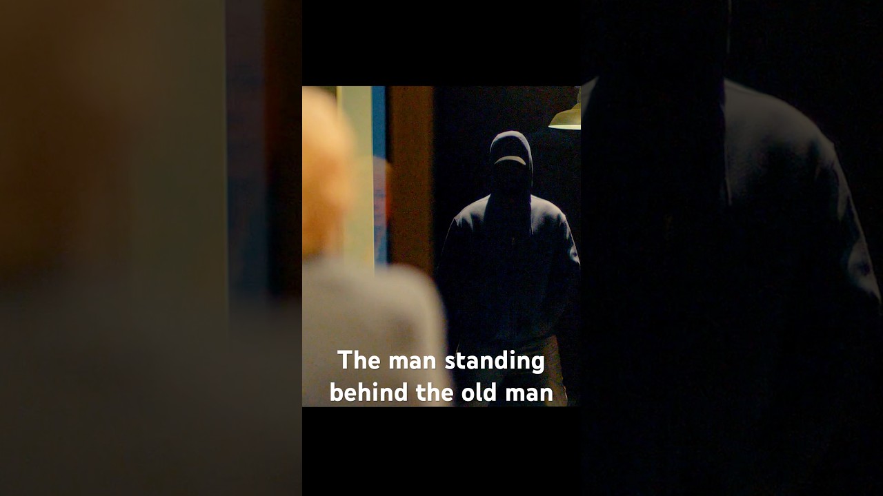 Man Behind the Old Man in Short Video 🎥
