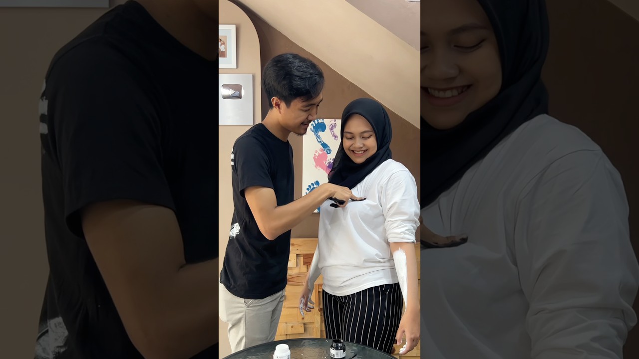 Bikin Baju Couple Sendiri 🖤🤍