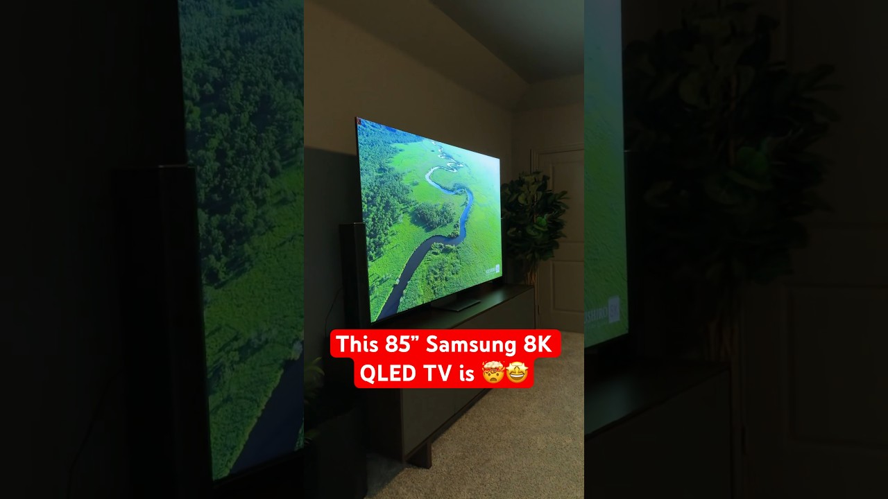 This 85” Samsung 8K QLED TV is INSANE 🤯 (QN900D)