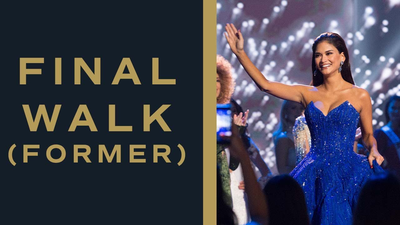 Pia Wurtzbach's Final Walk as Miss Universe 👑