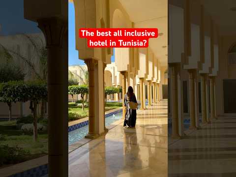 The best all inclusive hotel in Tunisia? #allinclusivehotel #tunisia