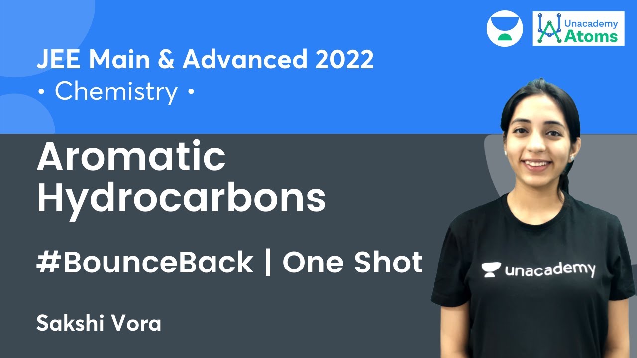 Aromatic Hydrocarbons One Shot | #BounceBack Series | Unacademy Atoms | JEE Chemistry | Sakshi Vora