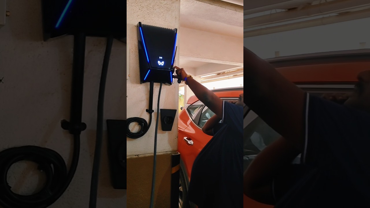 Mahindra XEV 9e Charger Setup ⚡