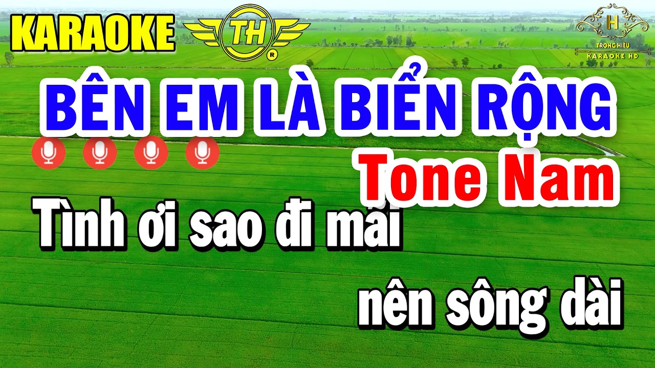 Karaoke Bên Em Là Biển Rộng - Trọng Hiếu 🎤 (Gm)