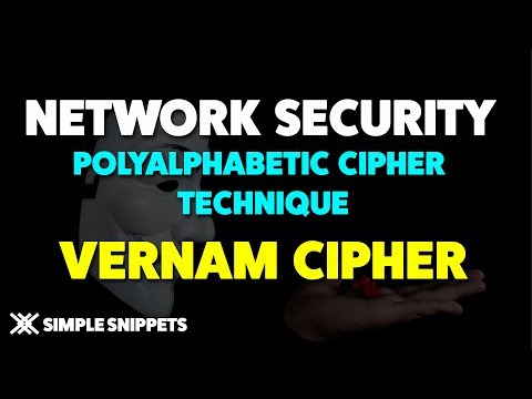 Vernam Cipher(One Time Pad) - Encryption & Decryption | Polyalphabetic Cipher Technique