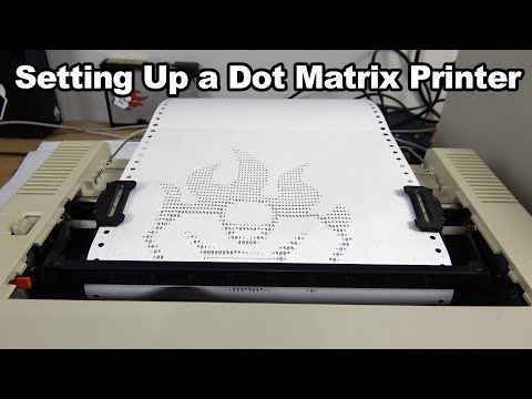 How to Setup a Dot Matrix Printer