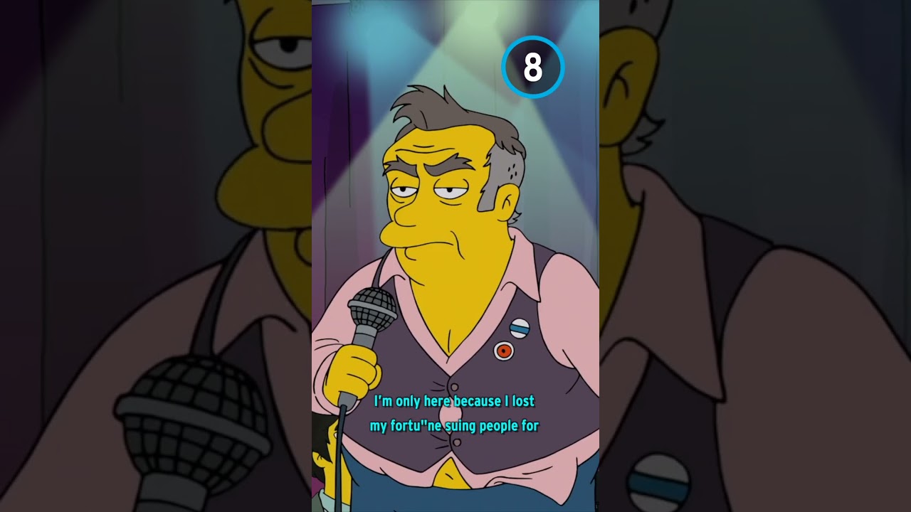 Morrissey's Reaction to The Simpsons Jokes 🎤