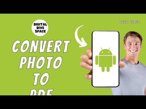 HOW TO CONVERT PHOTO TO PDF ON ANDROID