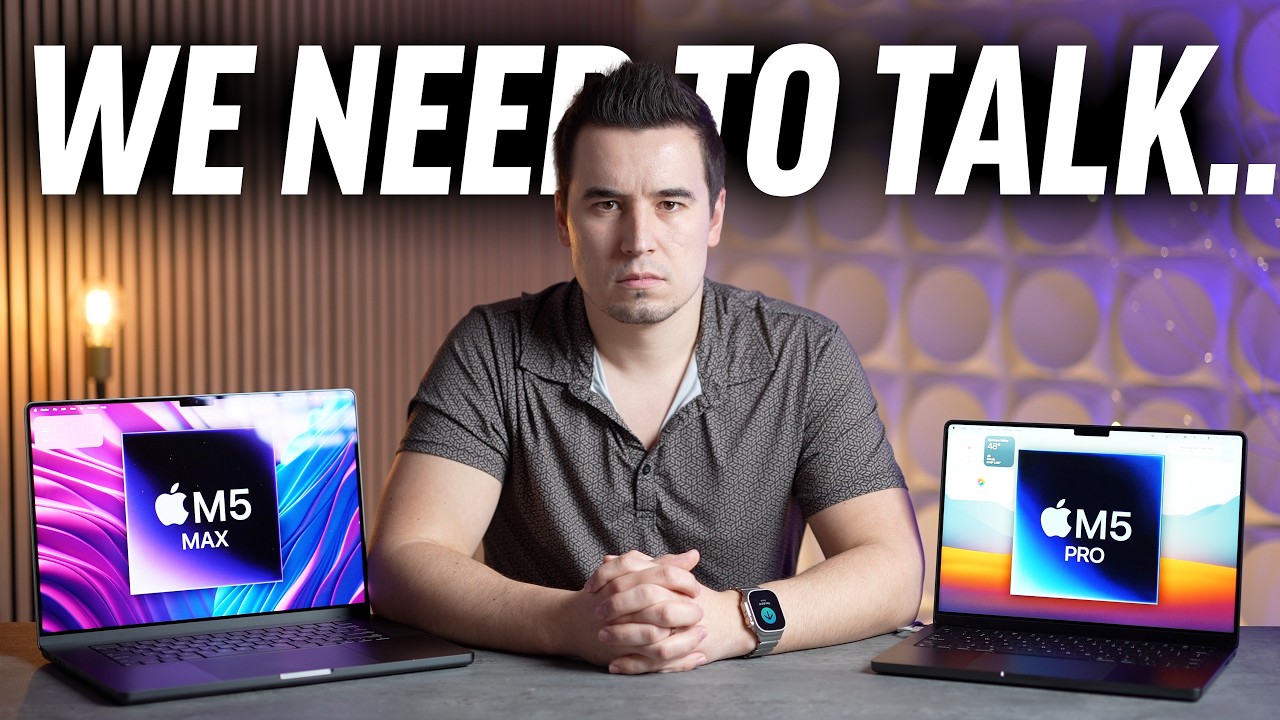 Apple's M5 Pro & Max MacBooks Leak 🔍