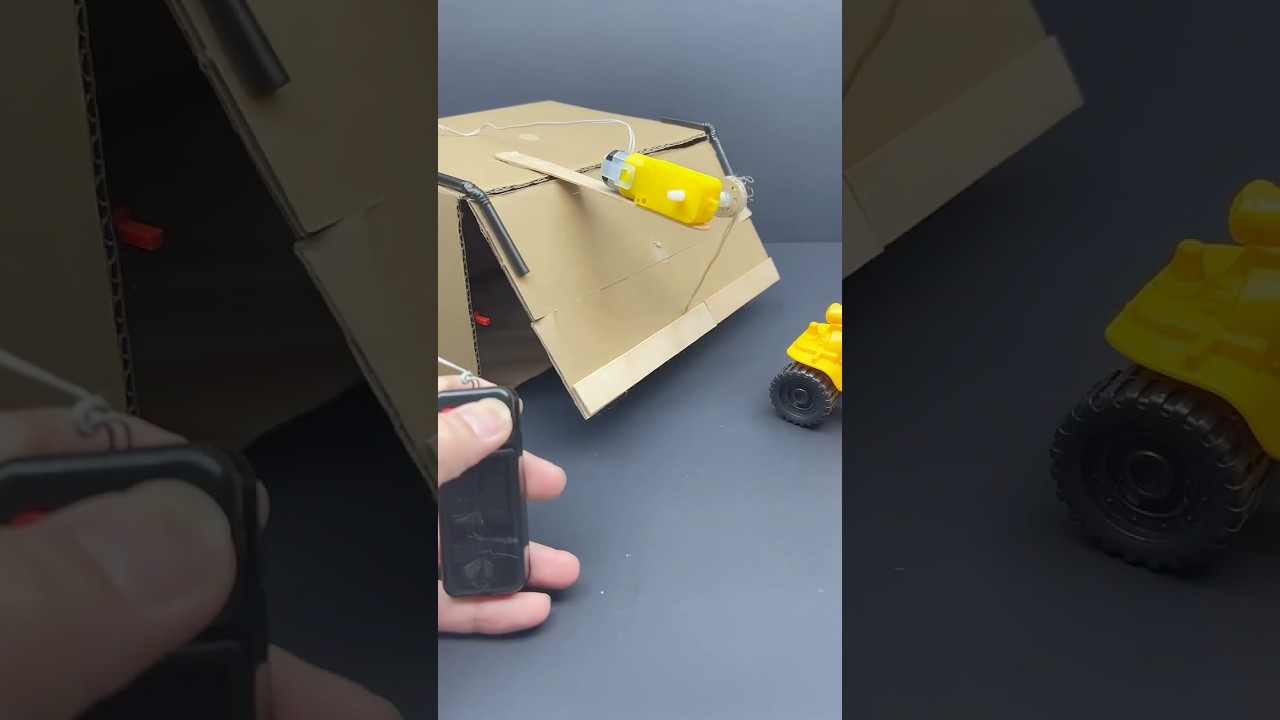 Automatic Garage Doors with DC Motor ⚙️