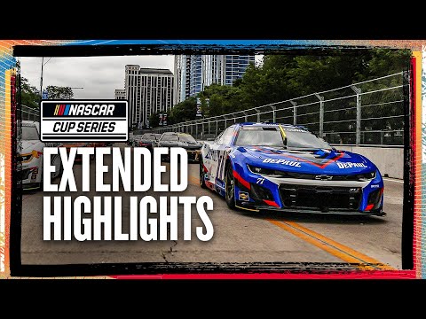 Fight to the Finish in Chicago | NASCAR Cup Series Official Extended Highlights