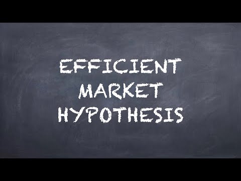 Efficient Market Hypothesis【Dr. Deric】