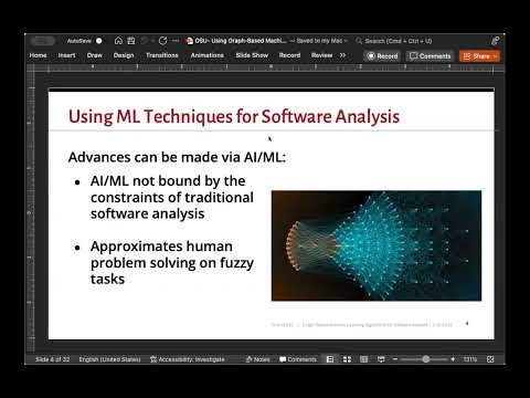 Coffee and Conversations: Using Graph-Based Machine Learning Algorithms for Software Analysis