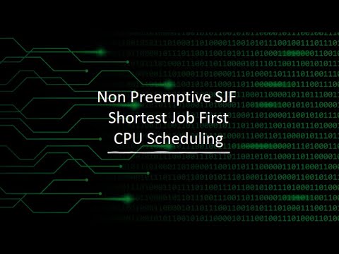 Non Preemptive SJF CPU Scheduling | Shortest Job First | OS | Anna University | Engineering | Tamil