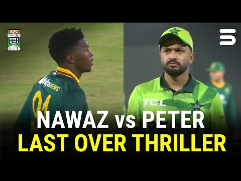 Nawaz Vs Peter | Last Over Fight | Pakistan vs South Africa ODI Series 2025 | 2nd ODI | PCB | M3U13
