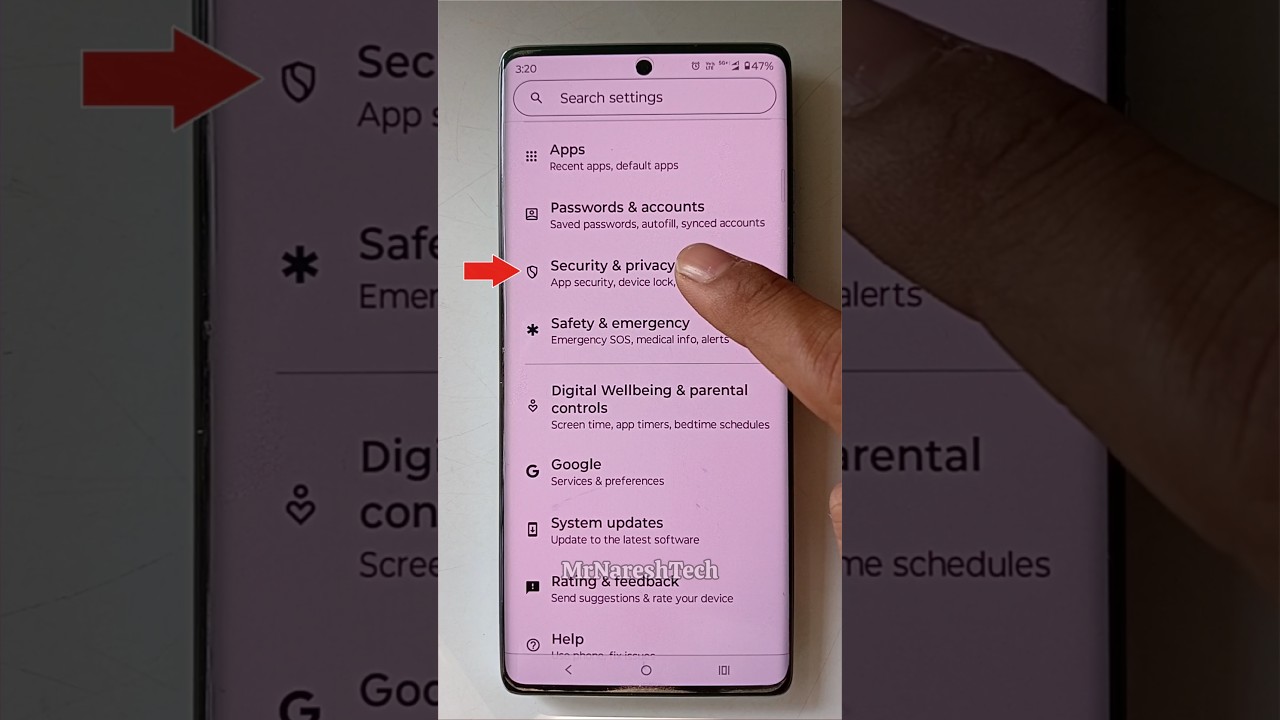 Motorola Edge 50 Fusion: How to Enable Theft Protection Settings