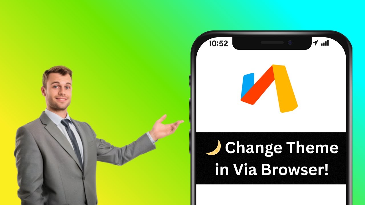 Change Theme in Via Browser: Light, Dark & Custom