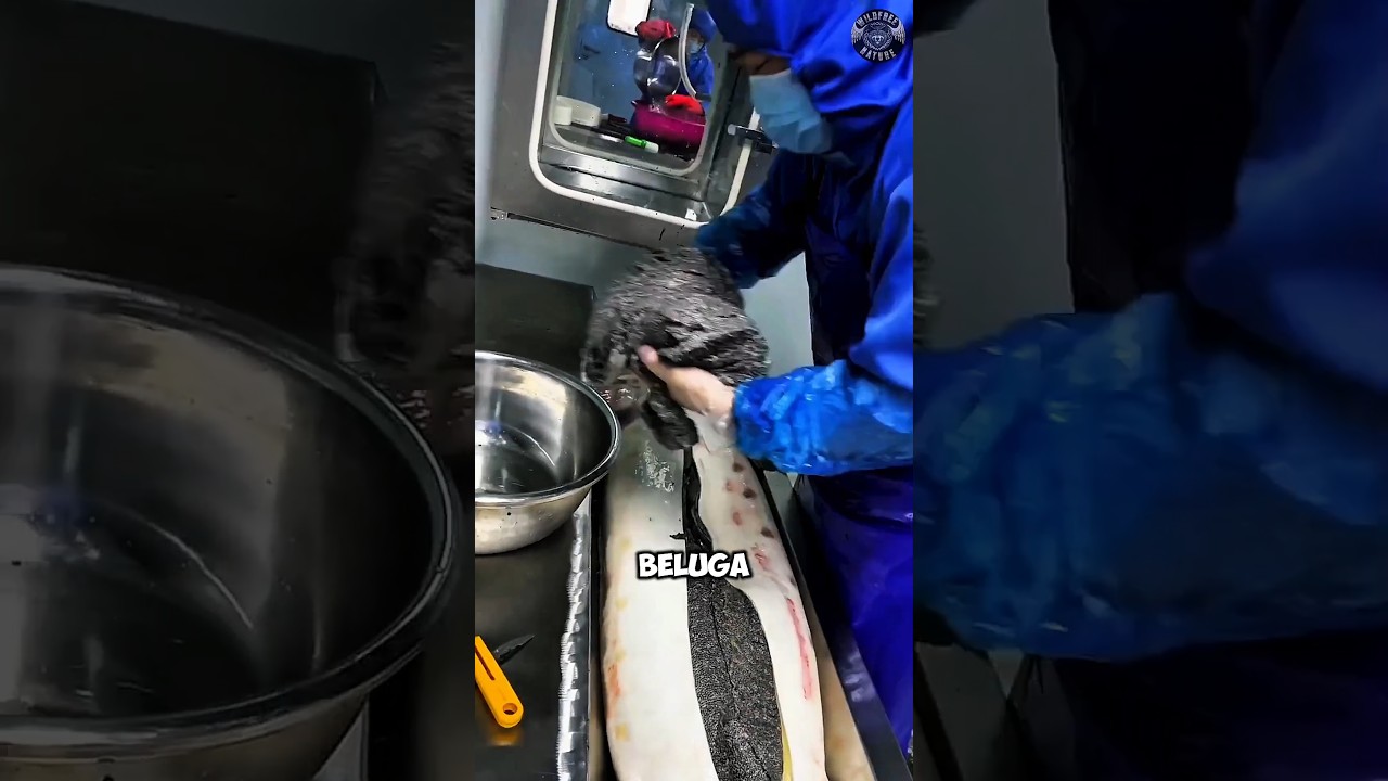 Innovative Method for Harvesting Caviar from Sturgeon Without Harm