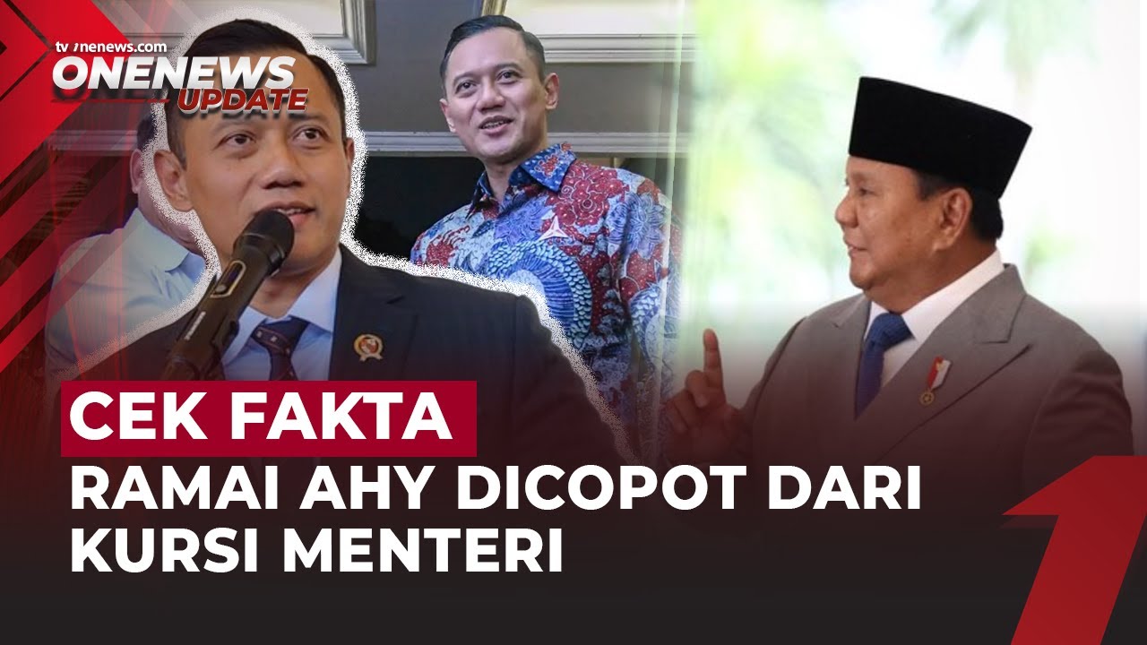 Benarkah Prabowo Copot AHY dari Menko IPK? 🧐