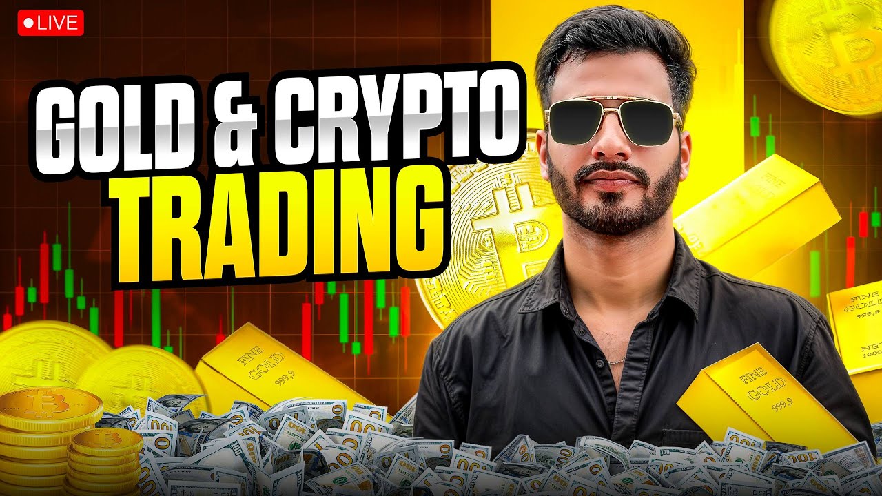 Crypto & Gold Scalping Live Trading - Dec 22 📈