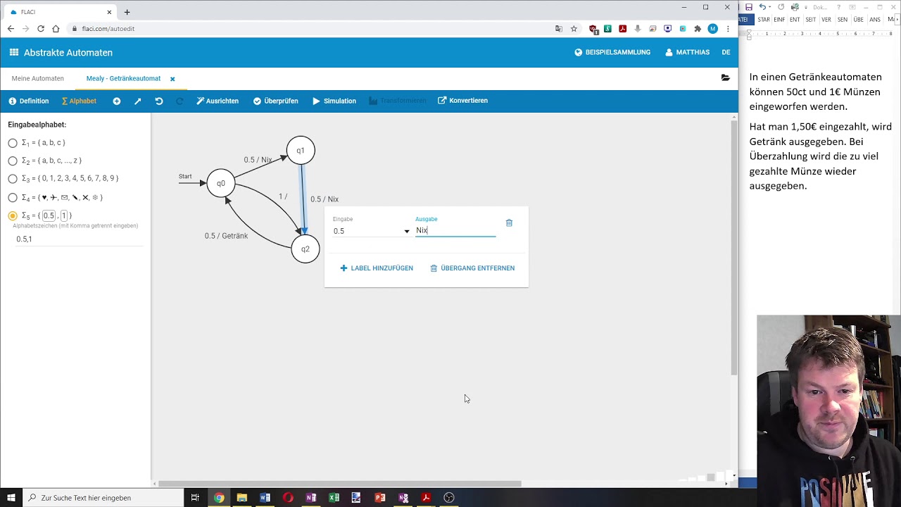 Mealy Automaton: Basics and Functionality
