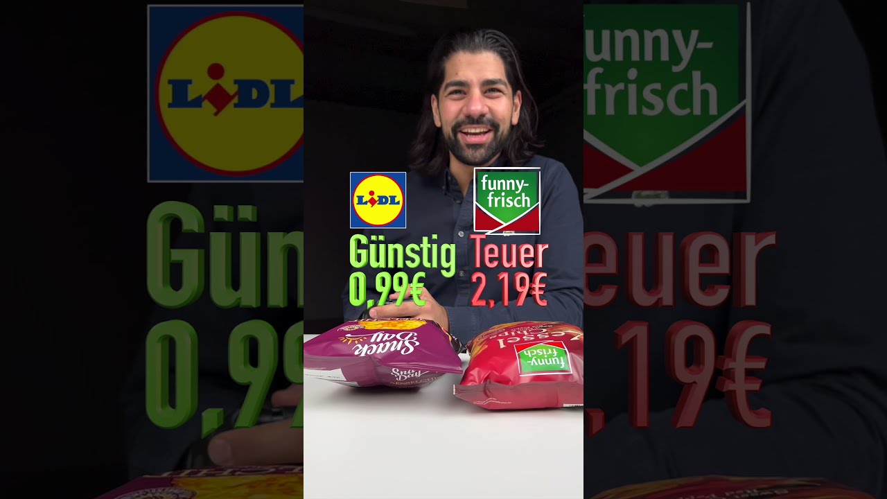 Funny Frisch vs. Lidl Kessel Chips: Surprising Taste Test
