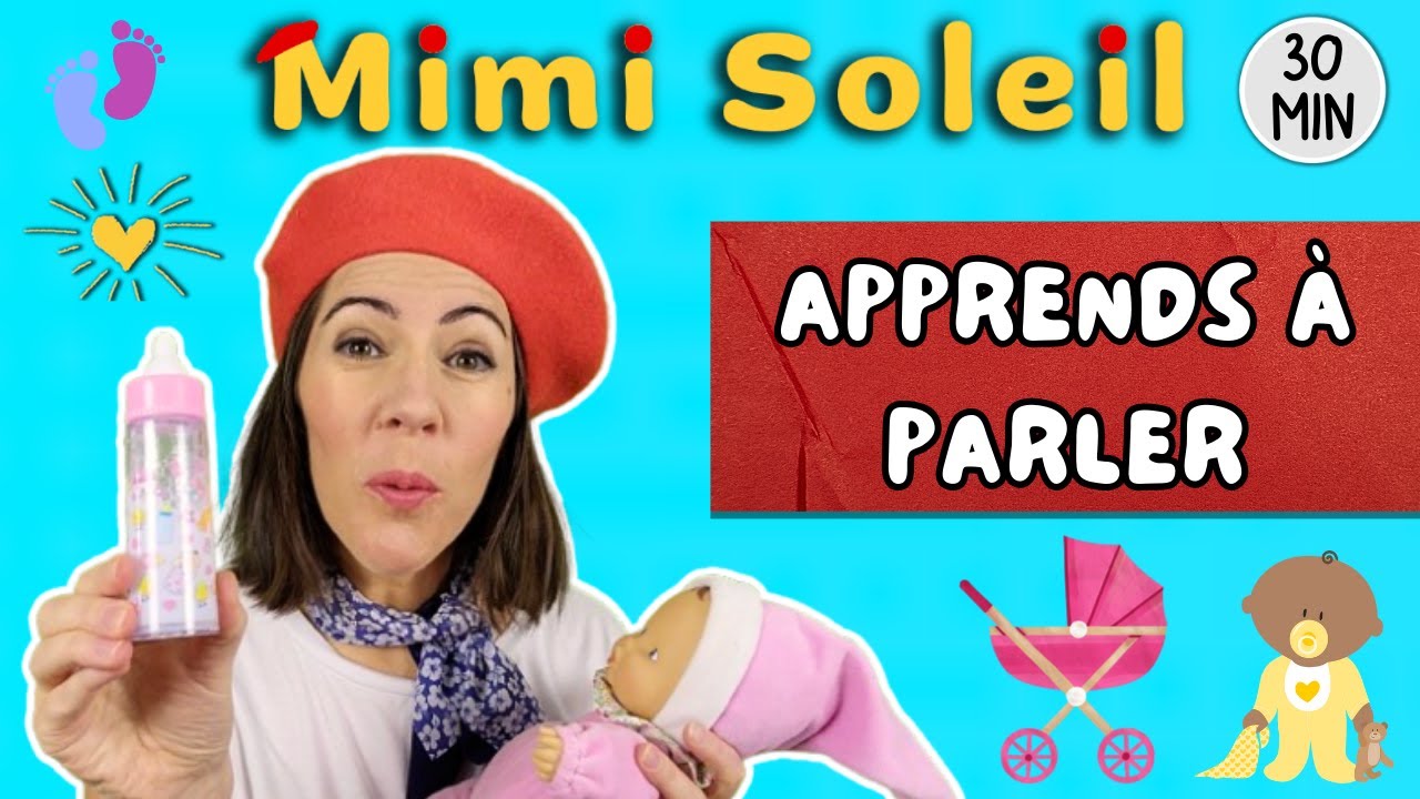 Mimi Soleil et ses Bébés : Apprentissage des Premiers Mots et Signes en Français 👶