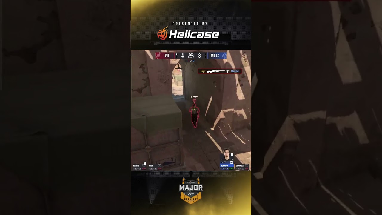 ropz's Epic 1v3 Clutch at StarLadder 🎮