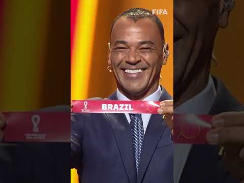 Cafu's #FinalDraw reactions are the best thing ever! 🇧🇷 | #Shorts
