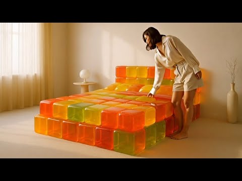 50+ Minutes of Lying in the Most Relaxing Beds - AI ASMR Sleep Compilation