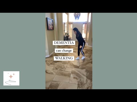 Walking Changes in Dementia #shorts