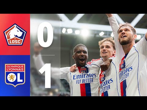 Résumé Lille - OL : Les Gones remportent ce choc (0-1)