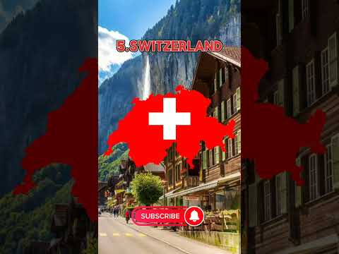 Top 10 Safest Countries in the World 2025 | #SafestCountries #CountryRanking#Shorts #SafeCountries