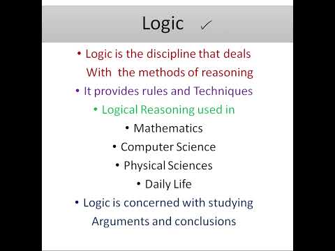What is logic ??? - Discrete Mathematics #shorts #ytshorts#youtubeshorts