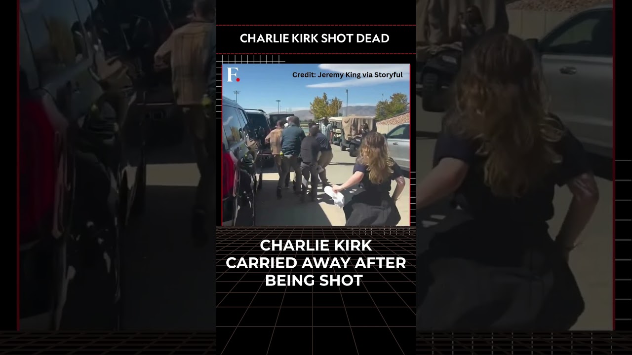 #FirstpostNews: Charlie Kirk Carried Away After Being Shot at Utah University | N18G
